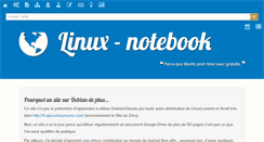Desktop Screenshot of linux-note.com